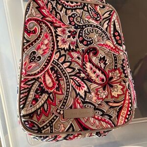 Vera Bradley Pink and Black Paisley Backpack